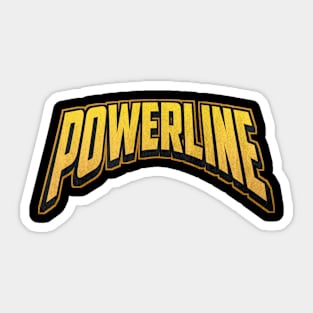 Powerline Sticker